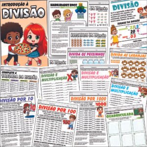 DIVISÃO – PACOTE COM 100 ATIVIDADES