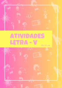 Atividades – Letra V