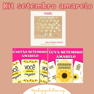 KIT SETEMBRO AMARELO