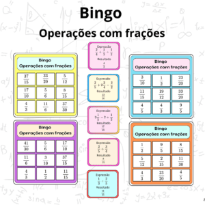 Operações com frações – Bingo