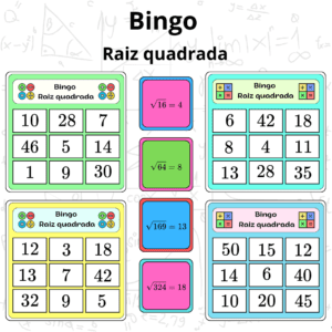 Bingo da Raiz Quadrada