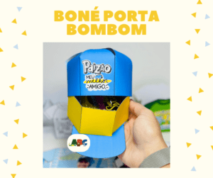 Boné Porta Bombom Dia dos Pais