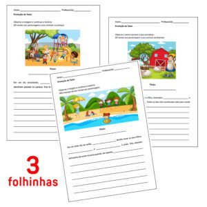 3 Produções de Texto