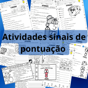 Sinais de pontuação atividades