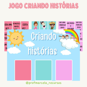 Jogo criando histórias