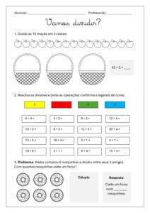 Atividade divisão