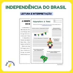 Atividade dia da independência do Brasil