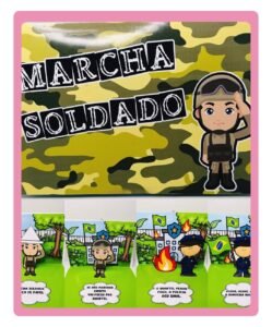 Livro 3D Marcha Soldado