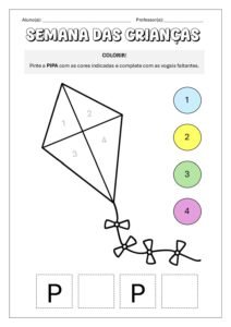 Semana Crianças: Pipa