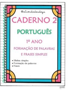 CADERNO 2 PORTUGUÊS 1º ANO