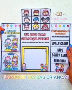 Lapbook Dia das crianças