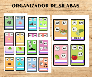 ORGANIZADOR DE SÍLABAS