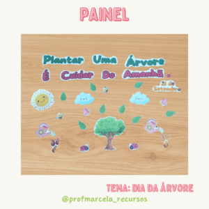 Painel dia da árvore