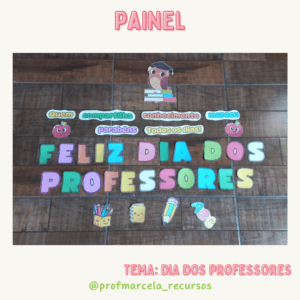 Painel dia dos professore