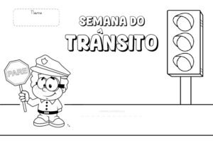 Dia do Trânsito Educação Infantil