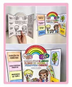 Atividade de Primavera – Lapbook Primavera