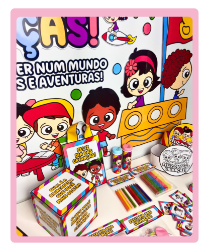 kit dia das crianças; kit dia das crianças para imprimir; kit dia das crianças educação infantil; dia das crianças educação infantil bncc; projeto dia das crianças educação infantil; atividade dia das crianças educação infantil; lembrancinha dia das crianças educação infantil; painel dia das crianças educação infantil; lembrança dia das crianças educação infantil; atividades para o dia das crianças na escola