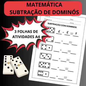 Subtração com dominós