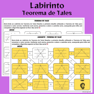 Labirinto do Teorema de Tales