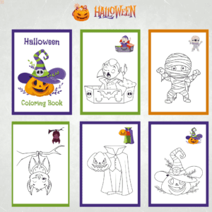 Halloween – Atividades de Colorir