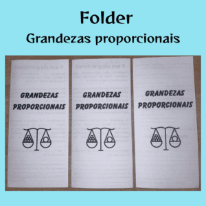 Folder de Grandezas Proporcionais: Aprenda de Forma Clara e Divertida!