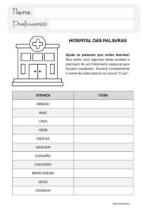 Hospital das Palavras