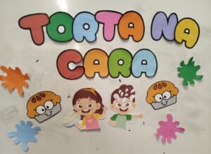 Mini painel torta na cara