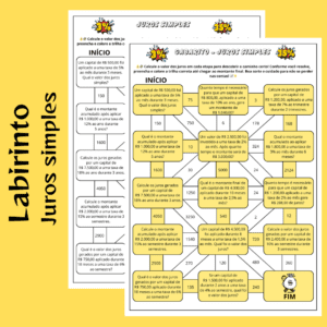 Trilha de Juros Simples: Torne a Matemática uma Aventura Educativa! 💰🧩