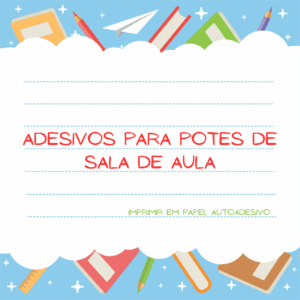 Adesivos para potes