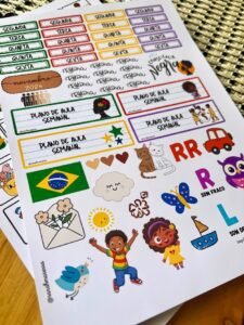 KIT ADESIVOS PLANO DE AULA + INCENTIVOS (NOVEMBRO)