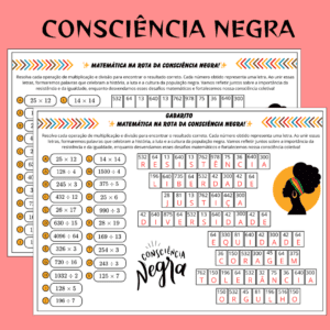 Consciência Negra – Multiplicação e divisão