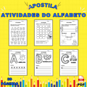 Apostila Atividades do alfabeto