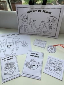 Kit de férias – Despedida do ano letivo