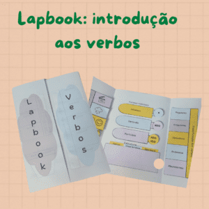 Lapbook dos verbos: introdução