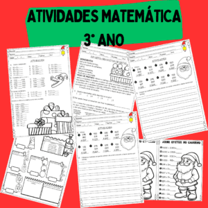 Atividades de matemática natal 3º ano