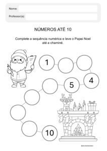 Sequência Numérica com Papai Noel