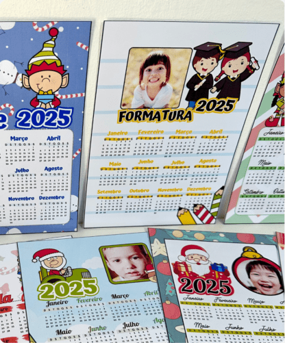 calendário 2025 formatura