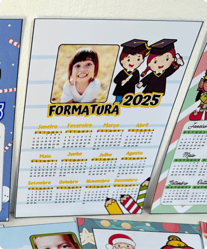 calendário 2025 formatura