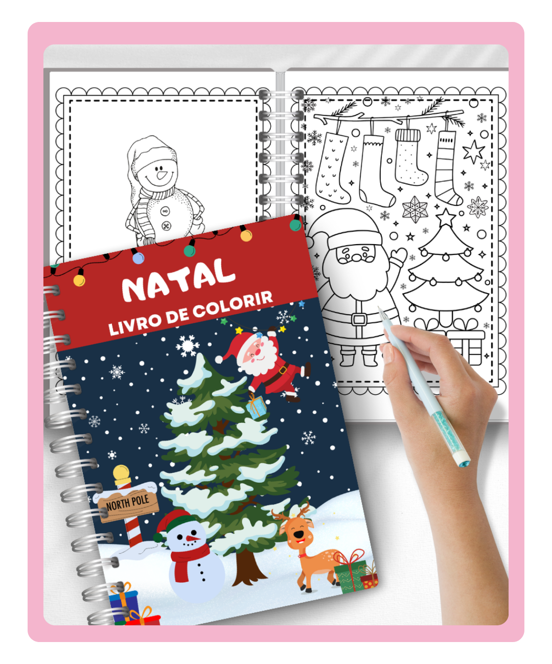 Atividades para Colorir tema Natal