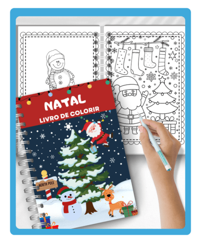 Atividades para Colorir tema Natal