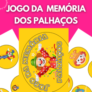 JOGO DA MEMÓRIA- PALHAÇOS