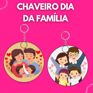 Chaveiro Dia da Família