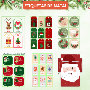 Etiquetas de Natal