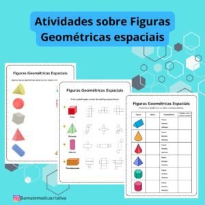 Atividades sobre Figuras Geométricas Espaciais