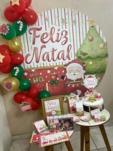 ARQUIVOS – KIT COM PAINEL E LEMBRANCINHAS PARA O NATAL