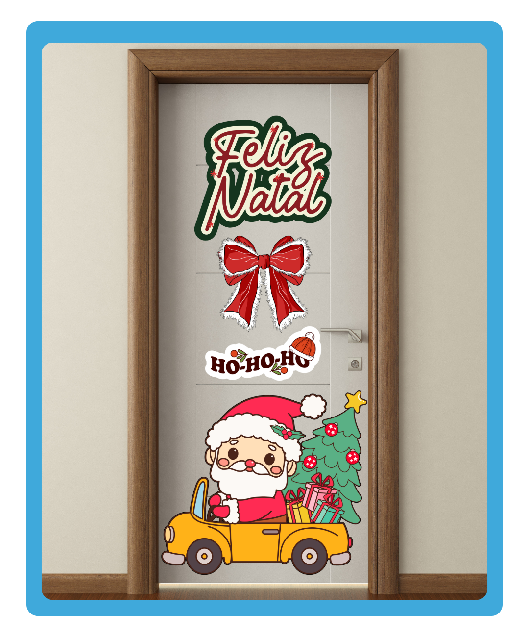 "painel de porta tema Natal" "painel de porta Natal para imprimir" "decoração de porta tema Natal" "materiais para profes"