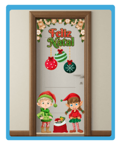 Painel de Porta tema Natal