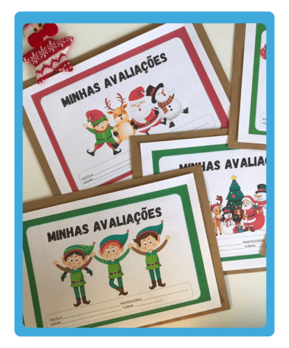 "capas para avaliações escolares" "modelos de capas para portfólios" "capas para relatórios escolares" "capas para fichas de avaliação" "atividades de natal para colorir"