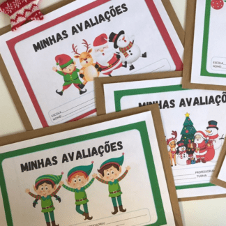 "capas para avaliações escolares" "modelos de capas para portfólios" "capas para relatórios escolares" "capas para fichas de avaliação" "atividades de natal para colorir"