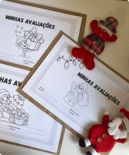 "capas para avaliações escolares" "modelos de capas para portfólios" "capas para relatórios escolares" "capas para fichas de avaliação" "atividades de natal para colorir"